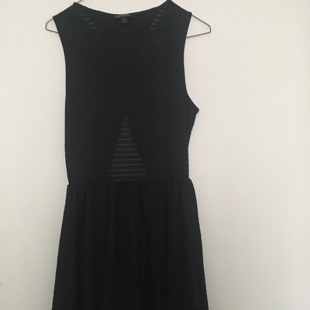 Top shop black dress